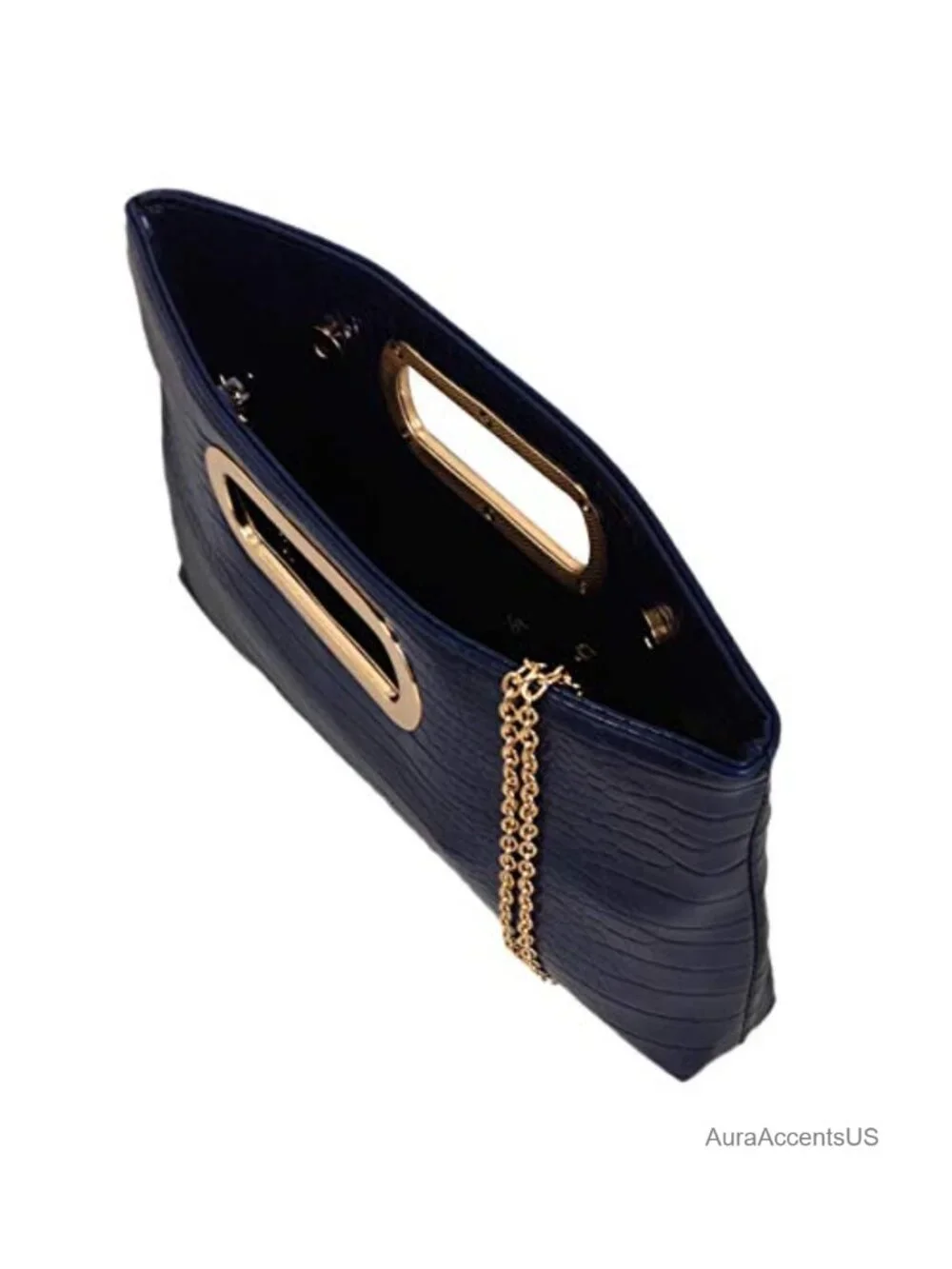 Cork Top Handle Clutch with Chain Strap Evening Bag